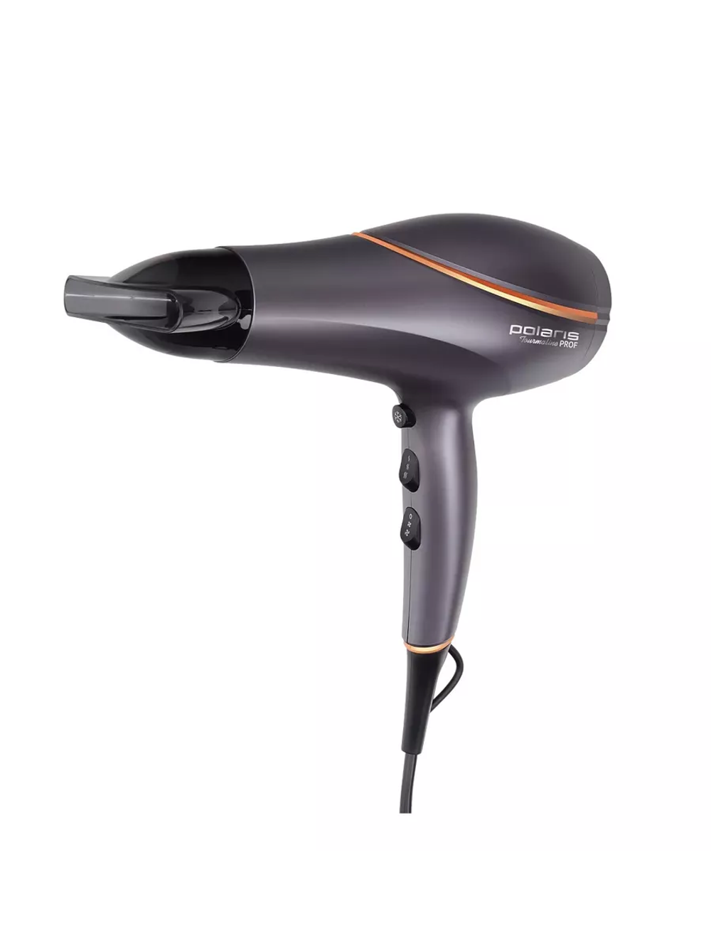 Фен POLARIS PHD 2290Ti Tourmaline PROF Графитовый/золотой
