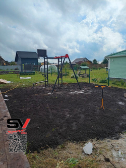 Монтаж уличного спортивно-игрового комплекса Sv Sport