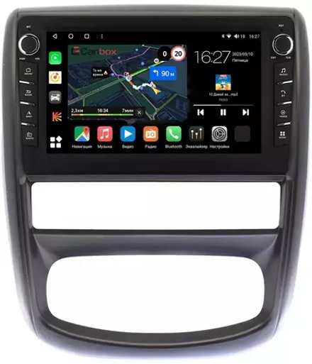 Магнитола для Renault Duster 2010-2015, Nissan Terrano 2014+ - Canbox 9275 Android 10, ТОП процессор, CarPlay, 4G SIM-слот