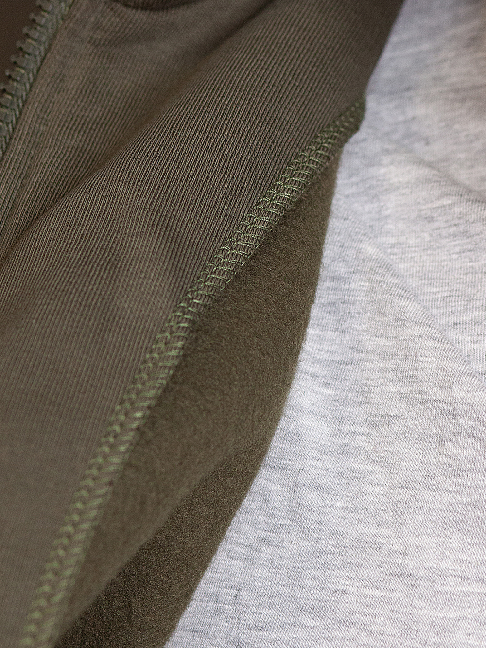 Худи Варгградъ мужской Хаки "Скаут" с начёсом