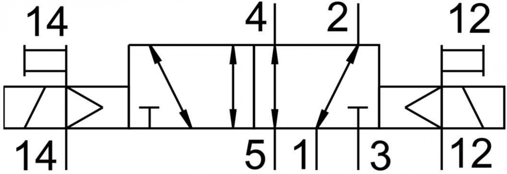 JMN1H-5/2-D-2-S-C Распределитель с электроуправлением