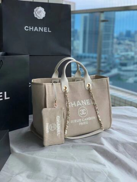 Chane1 Shopping Tote 38 cm