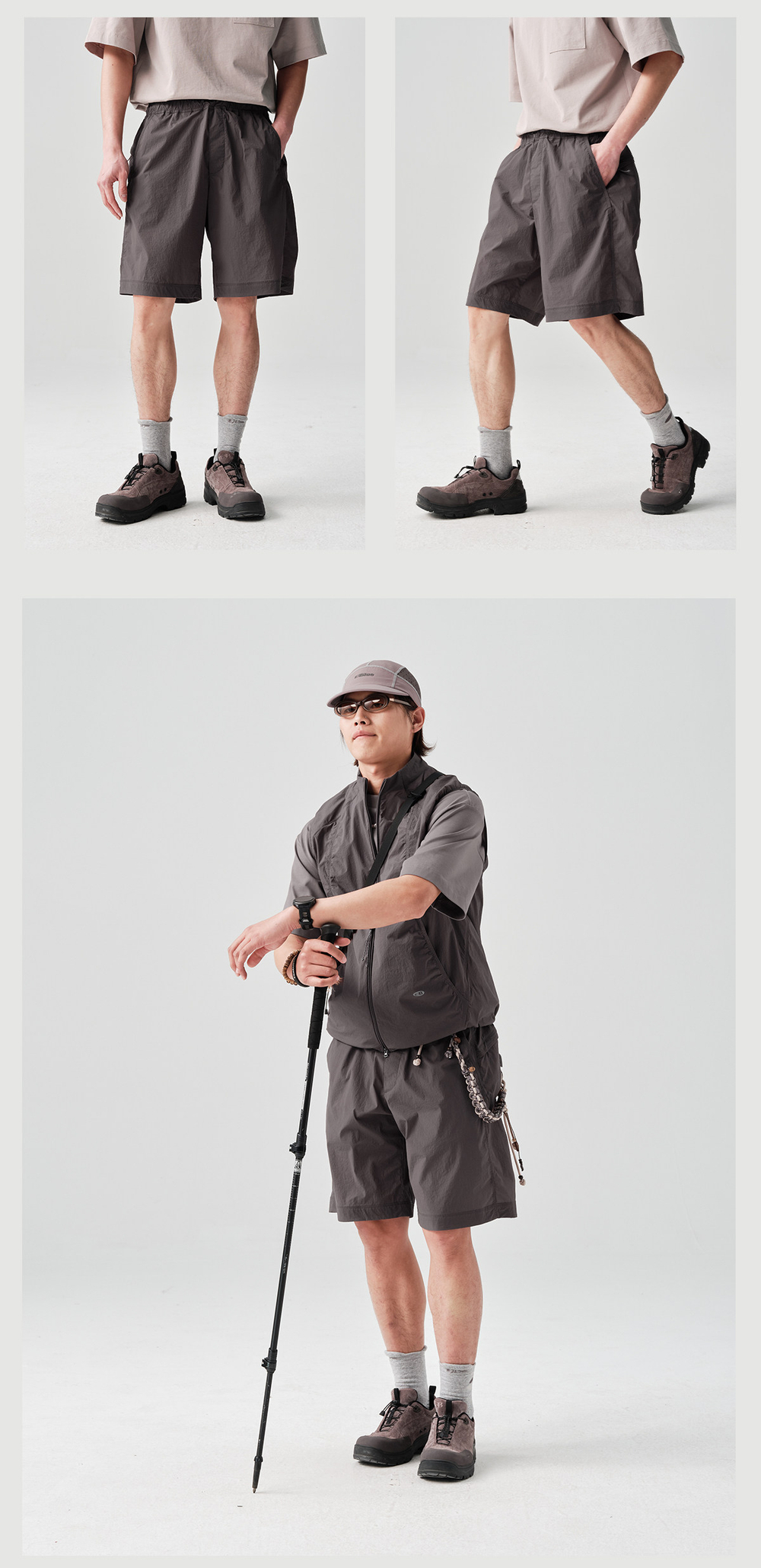 Шорты Nothomme BlueMonte Lightweight коричневый