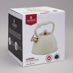 Чайник 3л нерж со свистком, термоаккумулирующее дно, индукция