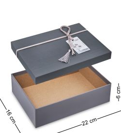 WF-178-B Набор коробок из 3 шт, серый