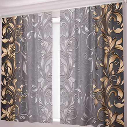 Фотошторы для кухни "В. 020125/67", Россия.