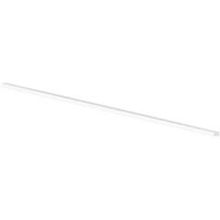 Ручка-профиль накладная L.1196мм, отделка белый бархат (матовый)