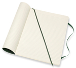 Блокнот Moleskine Classic Soft (QP621K15) 19х25 см, 192стр. в линейку, мягкая обложка, зеленый