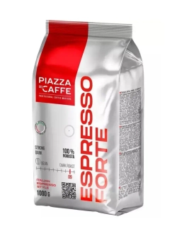 Кофе в зёрнах Piazza del Caffe Espresso Forte, робуста, 1 кг