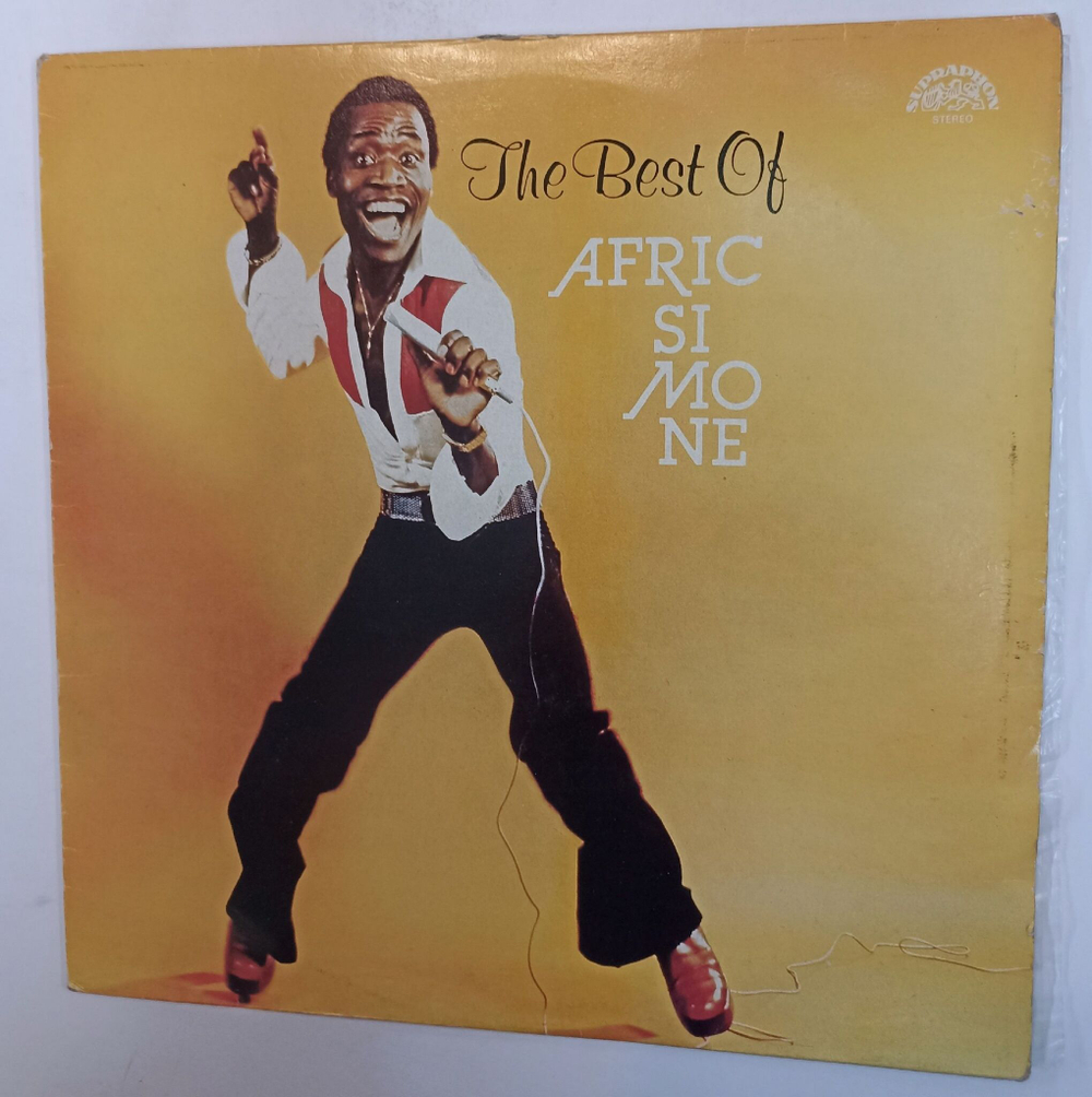 Винтажная виниловая пластинка LP Afric Simone The Best Of Afric Simone (Чехословакия 1984)