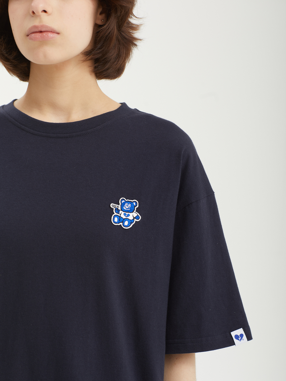 Женская Футболка Badbear Patch Navy