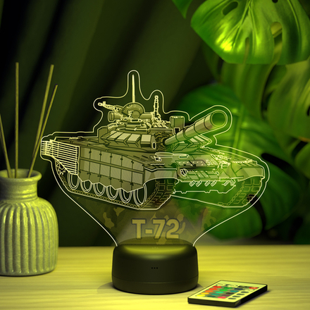 Светильник "Танк Т-72"