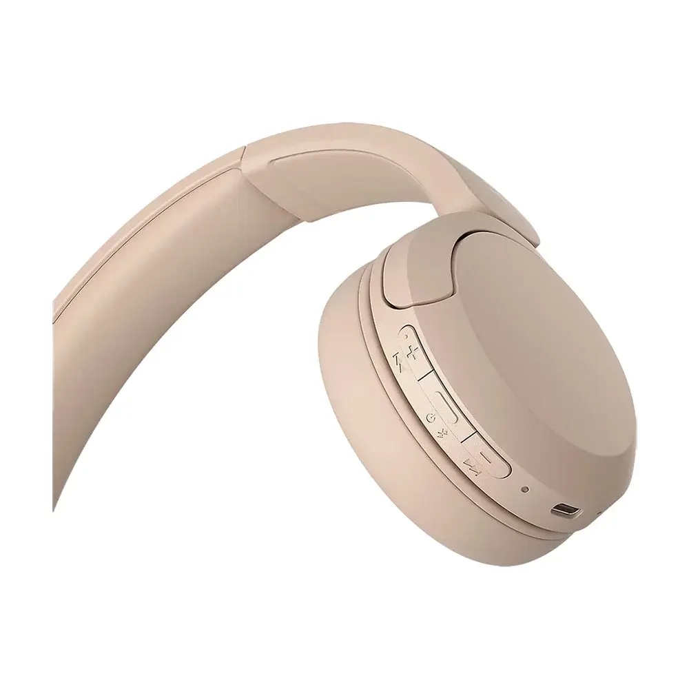 Беспроводные полноразмерные наушники SONY WH-CH520, бежевый