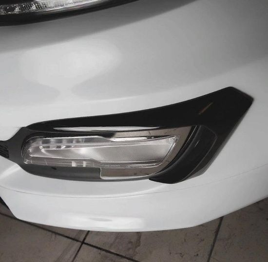 Реснички (серпы) на ПТФ для Kia Ceed Pro