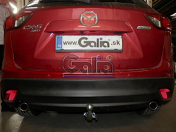 Фаркоп оцинкованный Galia M129C для Mazda CX-5 2012-2017, 2017-(паспорт и сертификат в комплекте)(без электрики)