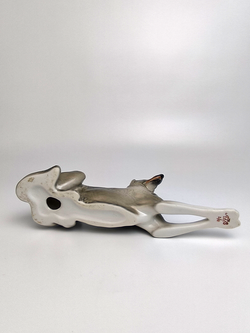 Фарфоровая статуэтка "Немецкая овчарка" ЛФЗ