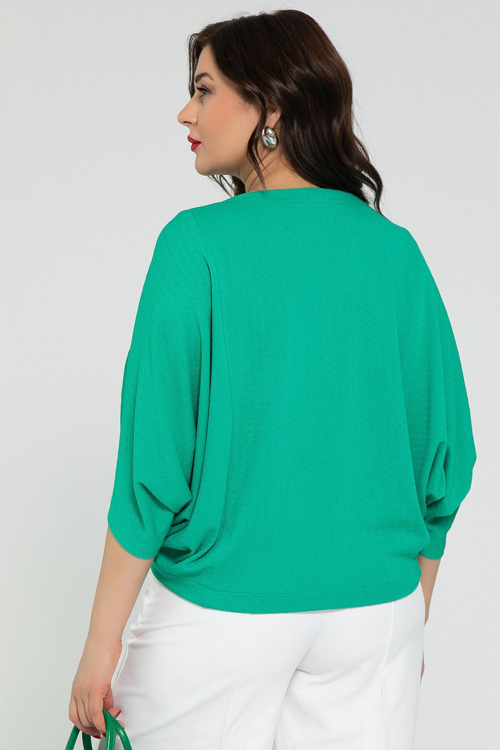Блуза Шармель (зеленая) Б12913-16М LT Collection
