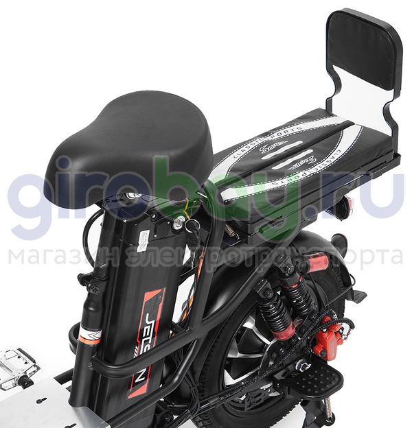 Электровелосипед Jetson Monster Pro Black 1200W (60V/21Ah) двойные амортизаторы