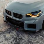 Карбоновая губа переднего бампера для BMW M2 G87 / 2 серии G42 БМВ тюнинг