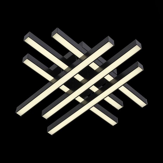 SL933.402.06 Люстра потолочная ST-Luce Черный/Белый,Черный LED 1*36W 3000K/4000K/6000K SAMENTO