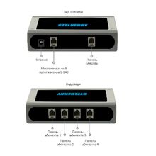 4-х канальное переговорное устройство &quot;клиент-кассир&quot; Stelberry S-640