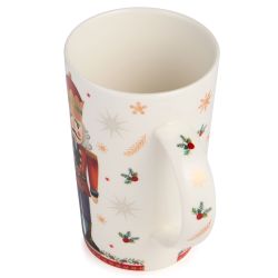 НАБОР ПОДАРОЧНЫЙ LEFARD "ЩЕЛКУНЧИК" (КРУЖКА 385 МЛ В КОМПЛЕКТЕ С ЁЛОЧНОЙ ИГРУШКОЙ)