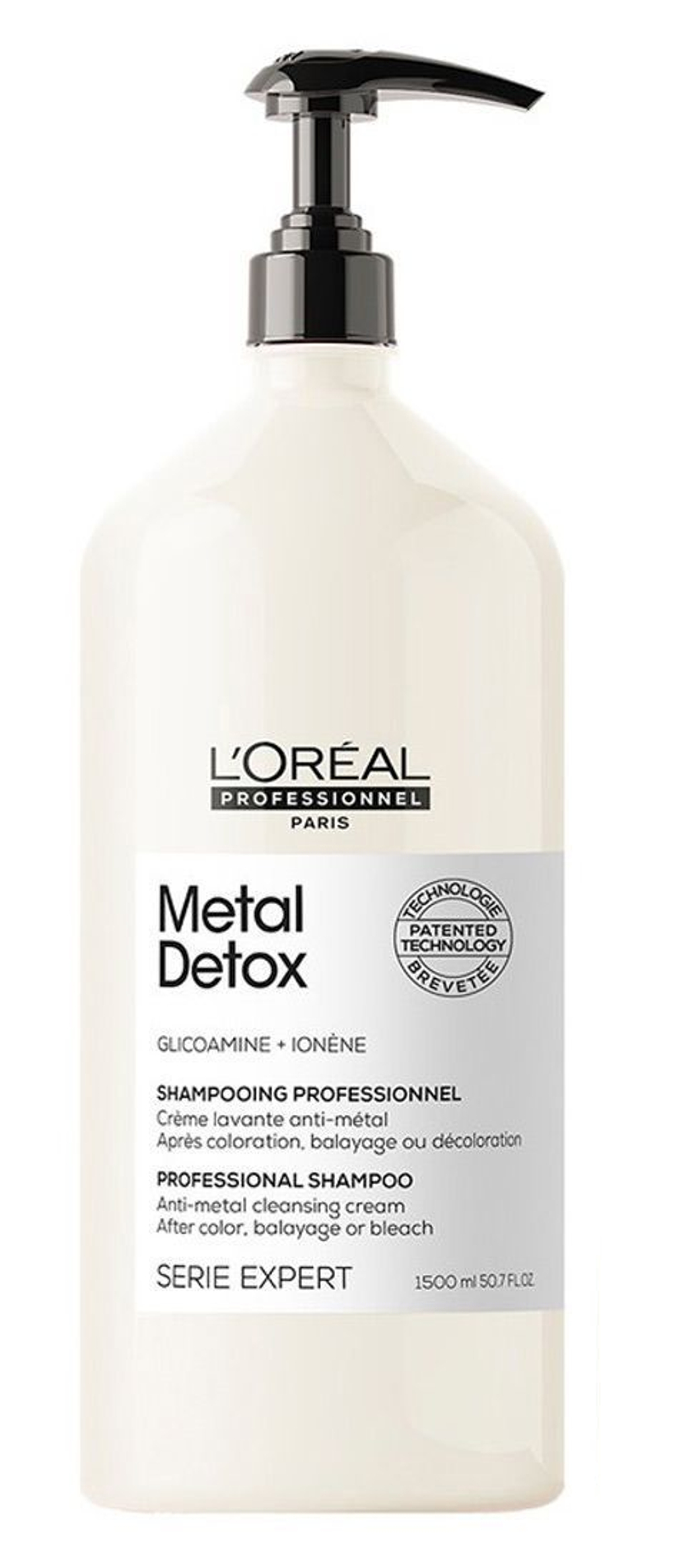Очищающий крем-шампунь L`oreal Serie Expert Metal Detox Shampoo 1500 мл