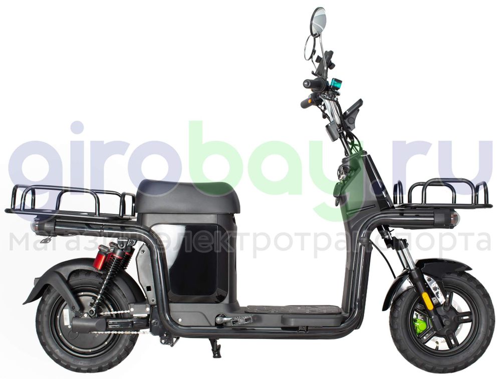 Электроскутер IKINGI XC-2 (60V/40Ah) - Черный фото №5