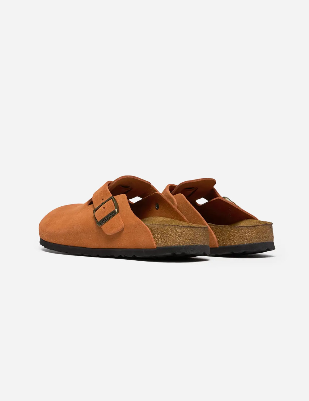 Birkenstock Boston Clogs "Dark Rust"