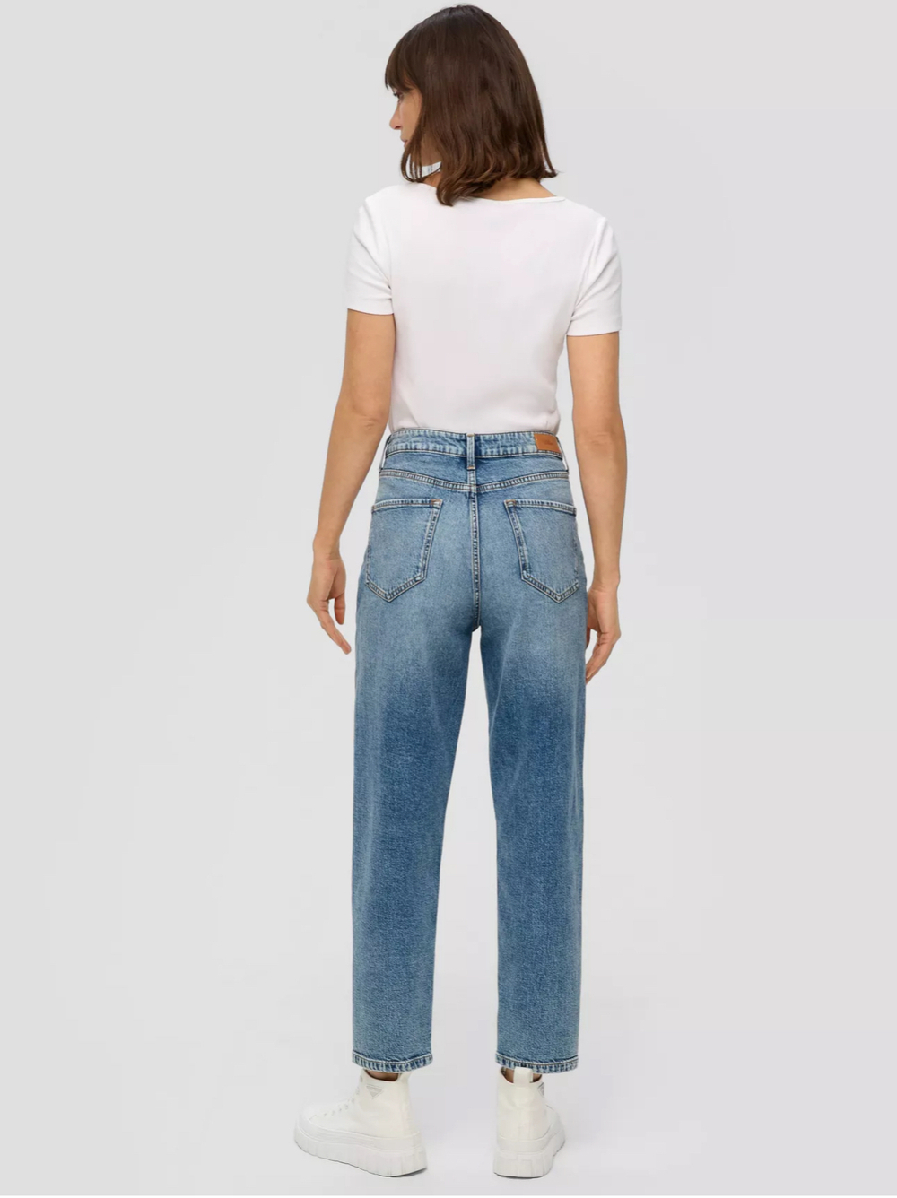 Джинсы Jeans Mom / Regular Fit / High Rise / Wide Leg