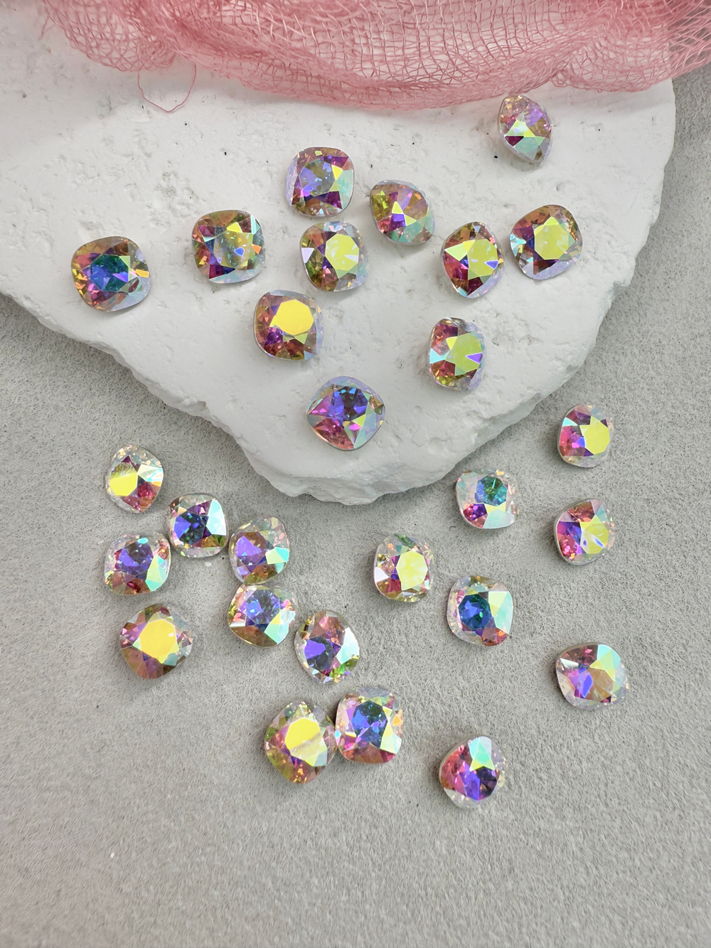 Кушон Cushion 8 мм, Crystal AB