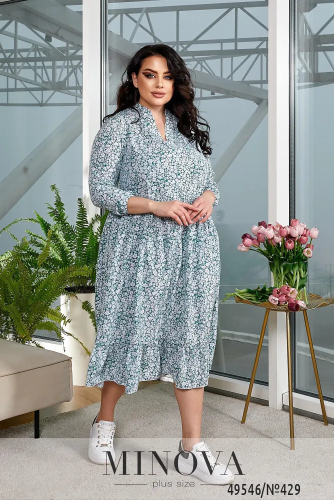 Платье 429-фисташковый Minova