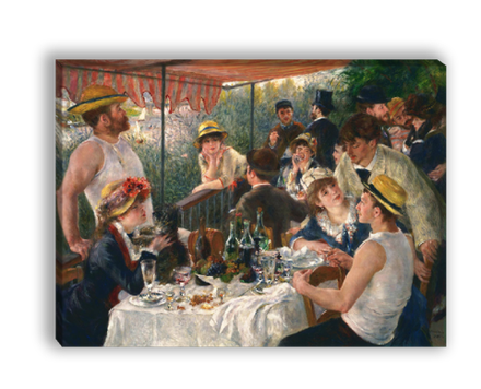 "Завтрак гребцов", Ренуар П., картина для интерьера (репродукция)