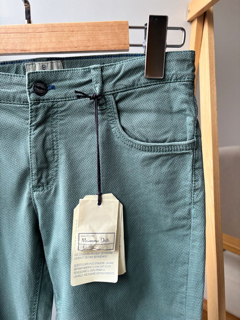 Новые хлопковые брюки Massimo Dutti, 146-152