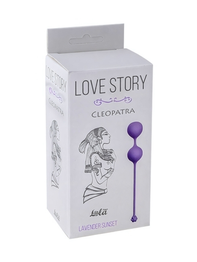 Вагинальные шарики Cleopatra ,Lavender Sunset , фиолетовый (Цвет: Пурпурный)