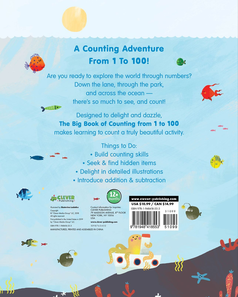 Clever Big Books: Big Book of Counting to 100