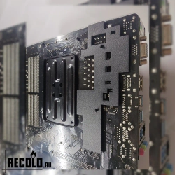 Радиатор VRM ASRock B450 Pro4, Fatal1ty B450 Gaming K4