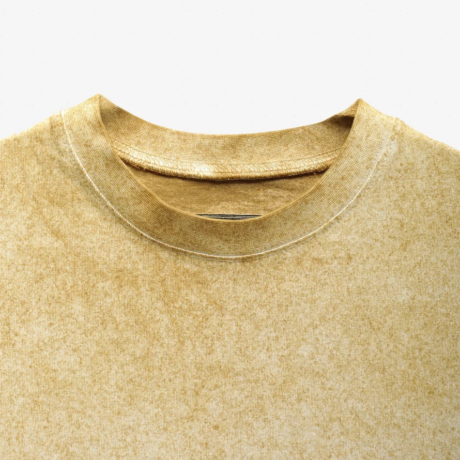 TSHRT_BXFT Sprayed GMD Mustard