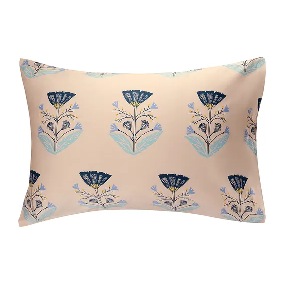 Комплект постельного белья "Летний цветок" из премиального сатина из коллекции russian north, 150х200 см