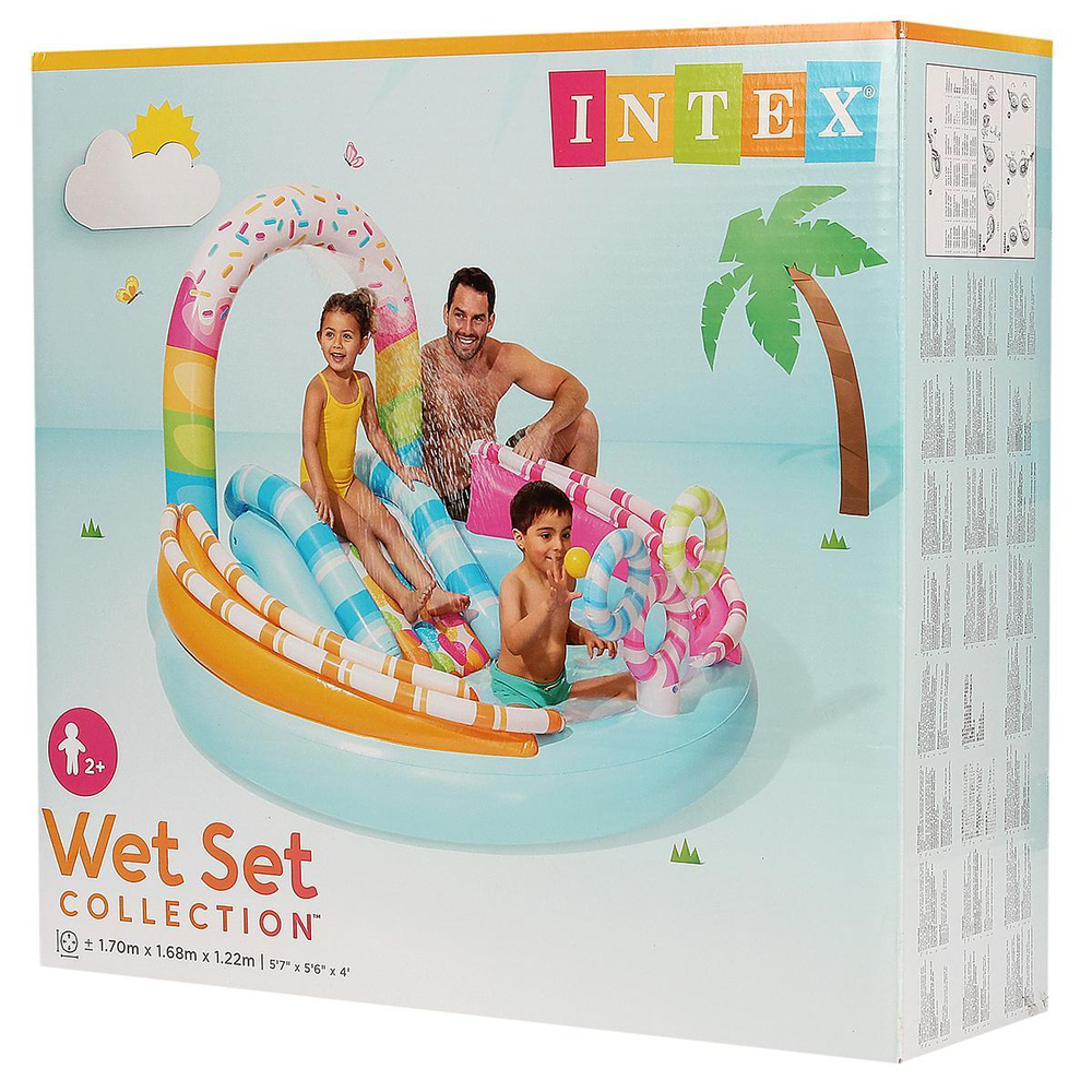 Игровой центр «Конфетная забава», 170*167*121см, от 2 лет (Intex)