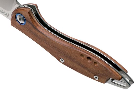 Складной нож MKM "FARA" MKM/MY01 S c клинком из стали Böhler M390 Microclean®, рукоять дерево (Santos)