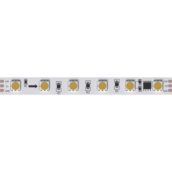 Светодиодная лента 24V 14,4W/m 3100К 5м Arte Lamp SPI A2406010-03-3K