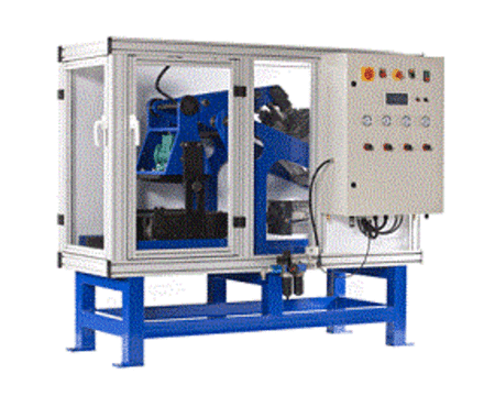 Vibration wheel rolling compaction forming machine