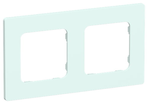 FLITE Рамка 2-местная РУ-2-К-ФлХЛ холодный лед IEK