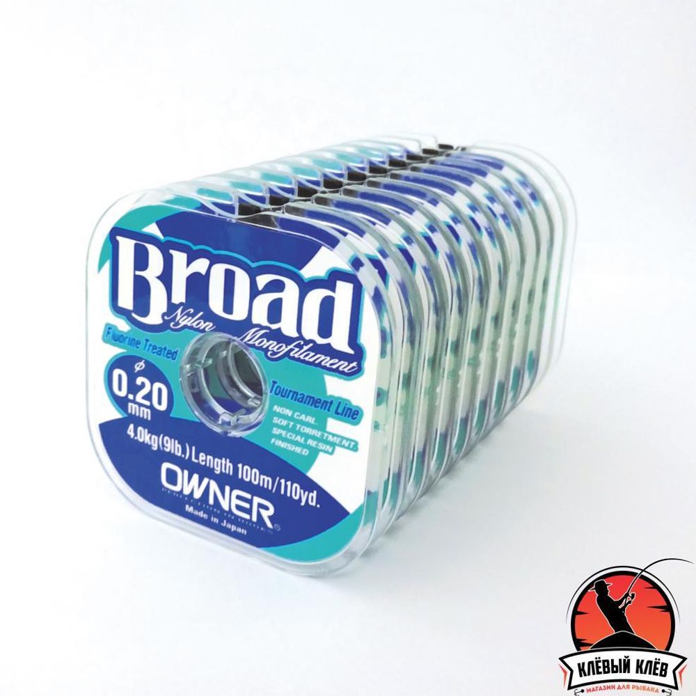 OWNER Леска Broad 100м 0,50мм 18кг