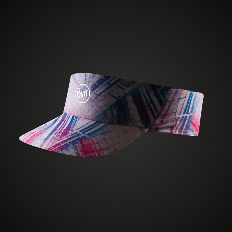 Спортивный козырек от солнца Buff Pack Run Visor R-Wira Multi Фото 4