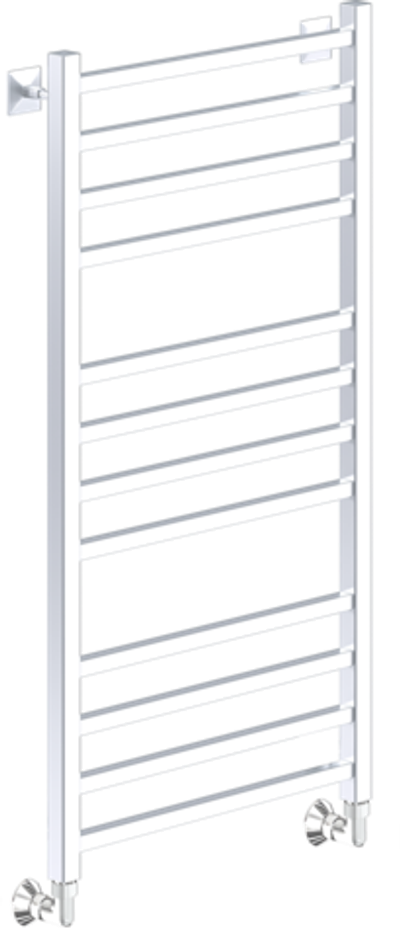 Полотенцесушитель Ника MODERN ЛМ-3 100/50 RAL9016 белый матовый*
