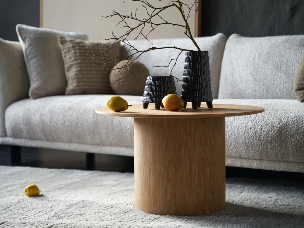 Стол журнальный Mono D80/D38/H42