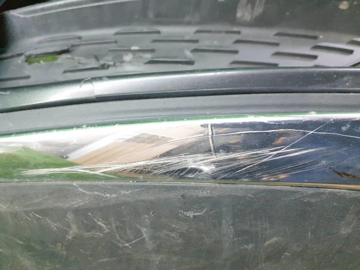 Бампер передний Mercedes GLC X253 (19-22) AMG 43