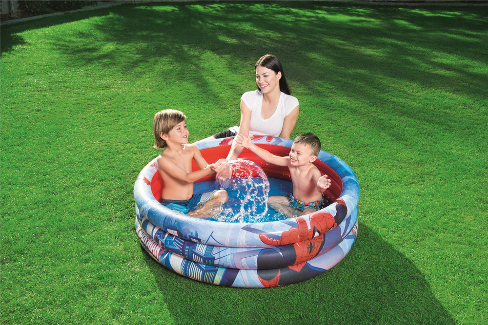 Бассейн с надувным бортом Bestway Spider-Man 200 л
